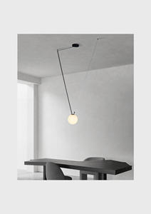 Superficie Canopy D205mm DC48V Cinturón magnético tejido negro Módulo de iluminación de cinturón de tela moderna arquitectónica Iluminación de pista flexible - Product Image 5