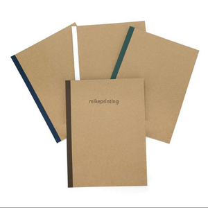 Cuaderno personalizado con impresión de libros de ejercicios escolares Agenda cuaderno Kraft de tapa blanda para niños - Product Image 2