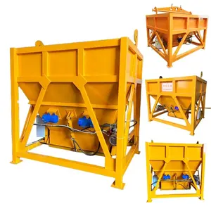 Large capacity electric remote control cement silo Thickening pneumatic hanging tank Customized large hydraulic concrete hopper