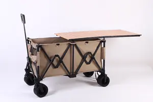 Outdoor Luxe Grote Tuin Park Utility Kids Draagbare Strand Opvouwbare Trolley Kar Camping Picknick Opvouwbare Wagen