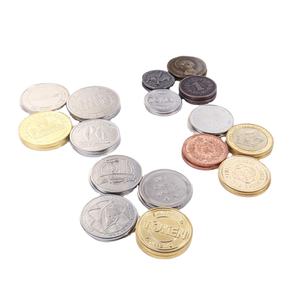 Directo de fábrica personalizado Jetons hecho Metal impreso diversión Token grabado latón plata oro juego Token para videojuego entretenimiento - Product Image 5