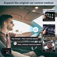 Adaptateur Android Auto sans fil Conversion filaire en sans fil pour voitures Plug and Play Connexion rapide Dongle Android Auto USB Type C