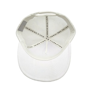 Custom High Profile 6006 Trucker Snapback Hat Classics Fish Embroidery 5 Panel <b>Flat</b> Bill Mesh <b>Cap</b> Outdoor Snapback <b>Cap</b> for <b>Men</b> - Product Image 5