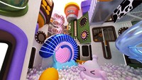 Aire de jeux intérieure interactive sur le thème commercial clé en main pour centre commercial, centre de divertissement familial, enfants