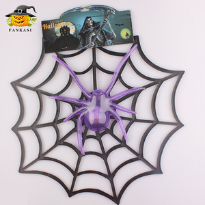 Halloween <b>Plastic</b> <b>Spider</b> Light Up Orange Indoor Outdoor Party Decoration Prop - Product Image 5