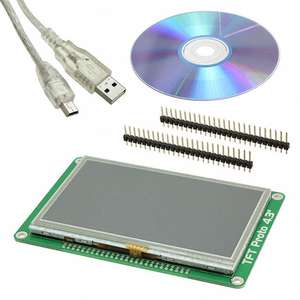MIKROE-1678 TFT PROTO 4.3IN - Product Image 1