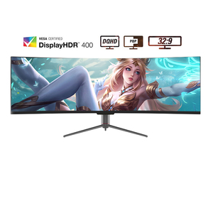 Monitor Gaming QHD de 49 Pulgadas, 144hz, 5K, Curvo, 4k, 120hz, Pantalla Ancha, MVA, LED, LCD, Monitor de Computadora de 49 Pulgadas - Product Image 4