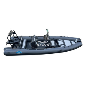 HAIDE RHIB 660, Bote Inflable de Aluminio Resistente al Agua, Hypalon, con Motor - Product Image 2