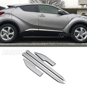 สเกิร์ตข้างรถยนต์ ลิปสปอยเลอร์ ดิฟฟิวเซอร์กันกระแทก สำหรับ Toyota CHR 2018 ชุดแต่งสเกิร์ตข้างรถยนต์ อุปกรณ์ตกแต่งรถยนต์ - Product Image 1