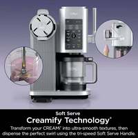Machine à sorbet, milkshakes, glaces et yaourts glacés Creami Deluxe 11-en-1