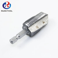 Outil de Taraudage à Tige Hexagonale pour Tuyau d'Eau en Pvc, Outil de Réparation, 20mm, 25mm, 2 Pièces