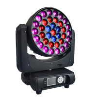 Effet anneau Martin wash 37x15W RGBW 4in1 wash led moving head light