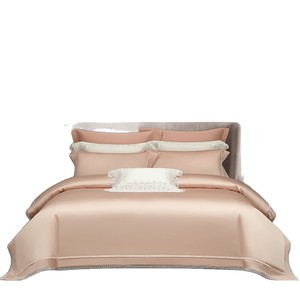 French Imported Linen Bedding Set Solid Color Breathable Home Use Sheet Style - Product Image 5