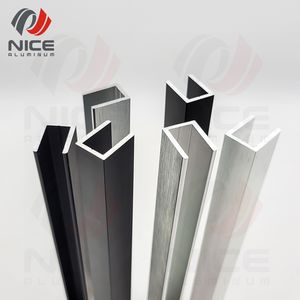 Profilo a U Personalizzato in Vetro per Decorazione in Alluminio Serie 6063 - Product Image 2