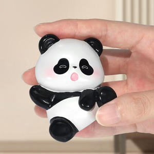 Figura Decorativa de <span class=keywords><strong>Panda</strong></span> de Resina, Linda, Promocional de Fábrica, Artesanía de Simulación, Adorno para el Hogar, Oficina, Escritorio, Regalo para Niños - Product Image 5