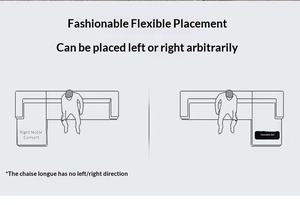 <span class=keywords><strong>Canapé</strong></span> en <span class=keywords><strong>cuir</strong></span> noir en forme de L moderne, design à surpiqûres en losanges, grand <span class=keywords><strong>canapé</strong></span> d'angle pour salon, meubles de luxe pour la maison - Product Image 3