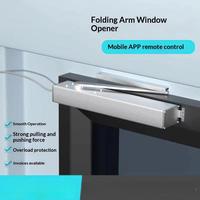 Actuador Eléctrico de Ventana Plegable Automático de Aleación de Aluminio Moderno de 24V CC con Montaje por Tornillos Inteligente y Función WIFI Opcional para Villas