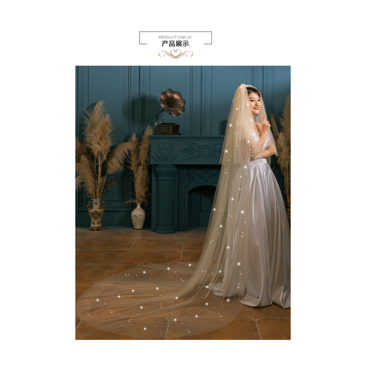 wedding veils bridal long