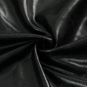 Tissu <span class=keywords><strong>jersey</strong></span> en polyester et élasthanne, doux et extensible, 265 g/m², aspect <span class=keywords><strong>soie</strong></span> <span class=keywords><strong>de</strong></span> lait, avec feuille <span class=keywords><strong>de</strong></span> bronzage, pour robes <span class=keywords><strong>de</strong></span> filles, anti-boulochage, vente en gros d'usine - Product Image 2