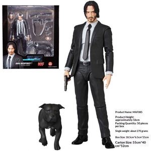 MAFEX085 John Wick Action Figure Personalizzata in Vinile, Modellino in PVC, Giocattolo Decorativo Articolato, Regalo a Tema <span class=keywords><strong>Film</strong></span> e TV per Ragazzi - Product Image 2