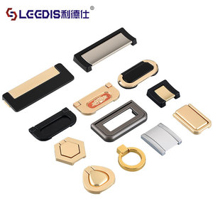 LCCDIS Cabinet Drawer <b>Handles</b> Zinc Alloy Rectangle European Style Easy Installation Furniture Hardware - Product Image 3