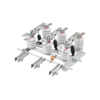 Sectionneur intelligent 3 pôles Pugao GN19-12 Series 12V 630A 12kV en acier inoxydable et cuivre pour ligne de transmission 50/60Hz, garantie 1 an