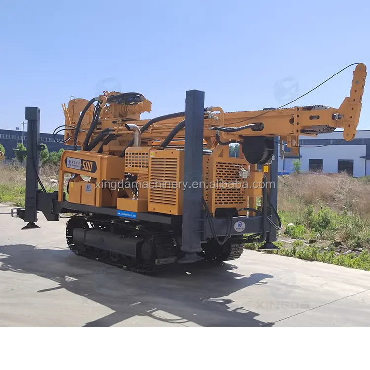 Hot bán Crawler gắn 180-500m thủy lực đảo ngược lưu thông khoan Rig Máy RC lỗ sâu thăm dò lõi đất thử nghiệm