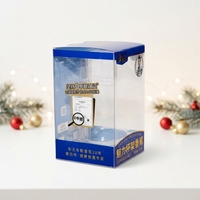 Boîtes d'emballage carrées transparentes en plastique pour gâteaux, idéales pour mariages, pâtisseries et cadeaux - Vente en gros