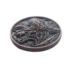 Kẽm Hợp Kim Vàng 3D Logo Trung Quốc Nhà Máy Kim Loại Tiền Xu 3D Khắc Lễ Hội Thu Thập Cá Nhân Sâu Khắc Đồng Xu - Product Image 5