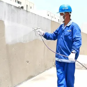 Anti Sagging PU Coating Single Component Polyurethane Waterproofing Coating Paint Waterproof White Color Eco Friendly