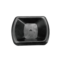 Nouveau stabilisateur Boatmenex, butée de roue simple en caoutchouc, caoutchouc de frein de roue pour remorque de voyage et chargement