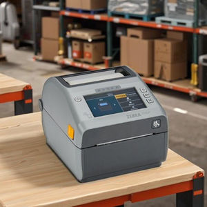 Impresora de Etiquetas de Códigos de Barras Térmica de Escritorio Zebra ZD621 203dpi 300dpi ZD6A142-309F00EZ Original, Transferencia Térmica Directa, Doble Impresora - Product Image 2