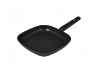 Ensemble de 7 ustensiles de cuisson antiadhésifs en aluminium moulé sous pression, compatibles induction, comprenant poêle à frire, wok, casserole à lait, poêle grill, avec couvercles en verre/silicone, pour cuisinière à gaz