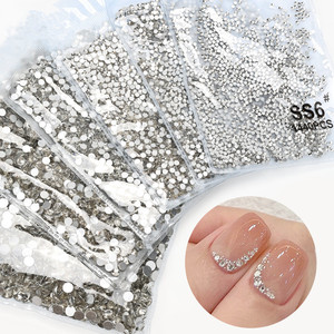 Ss3-ss16 1440 Piezas de Cristal 3D para Decoración de Uñas, Diamantes Redondos de Cristal para Manicura, Piedras Brillantes para Manualidades, Diamantes de Imitación Hotfix - Product Image 2