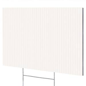 Panneaux de jardin en plastique ondulé Coroplast double face, impression personnalisée du logo, 24x18 pouces, couleur intégrale - Product Image 2