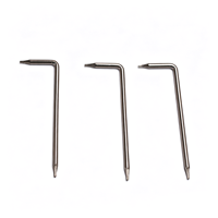 Kunci Torx Tipe L T6 T8 T10 10mm 15mm 20mm  Pin Drive Slim Shaft Long Arm Alat Pembongkaran Keamanan