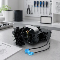 Moteur à courant alternatif à fil d'aluminium 110V 240V monophasé 50Hz à pôles ombragés pour purificateur d'air médical