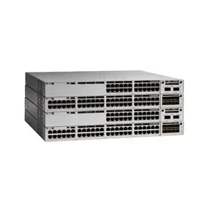 Original C9300L-48T-4X-E 9300 48 portas fixas uplinks dados 4X10G uplinks porta ethernet rede switch
