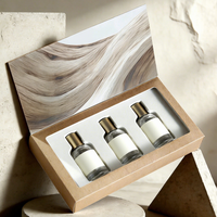 Kit de Fabrication de Parfum pour Homme – Mini-Ensemble Importé – Eau de Parfum Boisé Terreux – Parfum Agrumes Boisés – Format Voyage – Vaporisateur Longue Durée – 3 Pièces