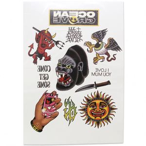 Tatuajes Temporales Impermeables para Hombre, Diseño de <span class=keywords><strong>Brazo</strong></span> Completo, Color Negro, Tatuajes Corporales Promocionales para Hombre - Product Image 2
