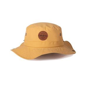 Parche de cuero personalizado UPF 50 + UV Cap Boonie Bucket Hat Sombrero de pesca - Product Image 1
