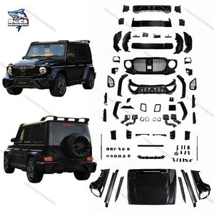 Kit de carrocería MAY Style G900 para <span class=keywords><strong>Mercedes</strong></span> Benz Clase G W464 <span class=keywords><strong>AMG</strong></span> <span class=keywords><strong>G63</strong></span>, rejilla de parachoques delantero y trasero, guardabarros, puntas de Alerón, kit de carrocería de rejilla - Product Image 1