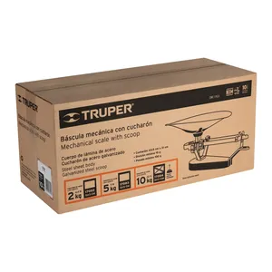 Truper 10 kg เครื่องชั่งในครัวแบบกลไกแสดงผล LCD วัสดุ ABS 0.1กรัมฟังก์ชั่นการวัดน้ำหนัก1หน่วยช้อน - Product Image 3