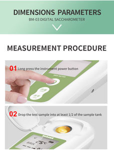Nohawk Automatic <strong>Refractometer</strong> Brix Portable Hand Held Manual High Quality Precise Universal <strong>Refractometer</strong> - Product Image 5