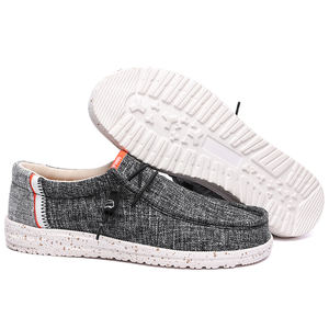 Livraison directe nouveauté conduite facile à porter robe toile spot de course Offre Spéciale <span class=keywords><strong>bateau</strong></span> plat en gros hommes femmes mocassins chaussures - Product Image 4