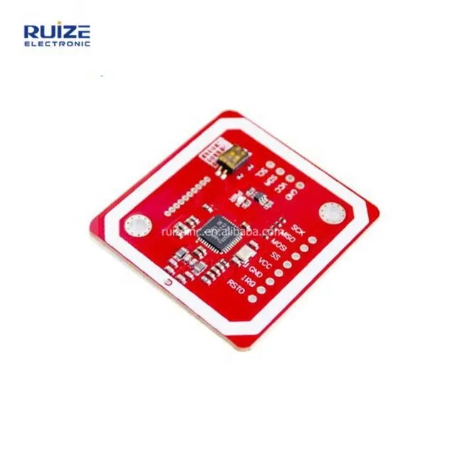 Pn532 nfc rfid módulo sem fio v3, kits de usuário, leitor de modo ic s50 cartão, antena pcb i2c iic spi hsu