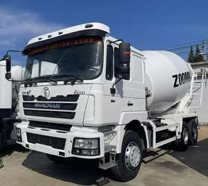 Nuevo camión mezclador de concreto automático Shacman F3000 12 Cbm mezclador de cemento para la venta - Product Image 1