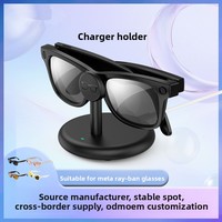 Station de charge électrique intelligente pour lunettes connectées, alimentée par IA, adaptateur pour lunettes VR, support de charge de bureau Modèle C
