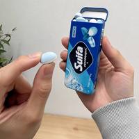 Comprimés de menthe fraîche sans sucre, saveur menthe verte/menthe poivrée, bonbons fruités, pastilles mentholées personnalisées en vrac en bouteille
