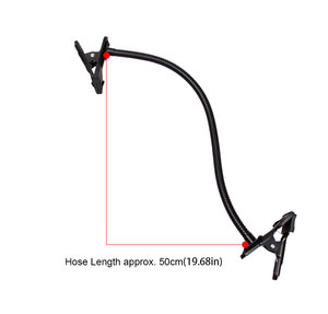 Kaliou J015 Brazo Mágico Flexible Multifunción de 50cm + 2 Abrazaderas Fuertes de Hierro para Fondo, Clip Reflector para Cámara, <span class=keywords><strong>Estudio</strong></span> Fotográfico - Product Image 6